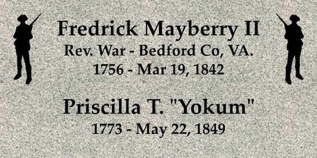 Frederick Mayberry Monument
