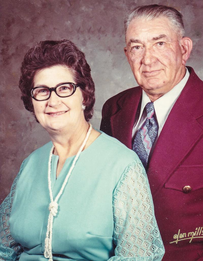 Grandparents Portrait late 1970s