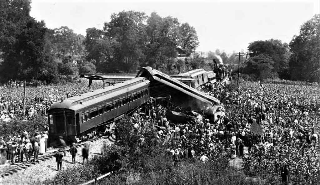 1918 Train Wreck From Archive of The Tennessean